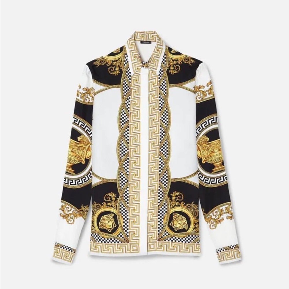 Versace Baroque Silk Shirt